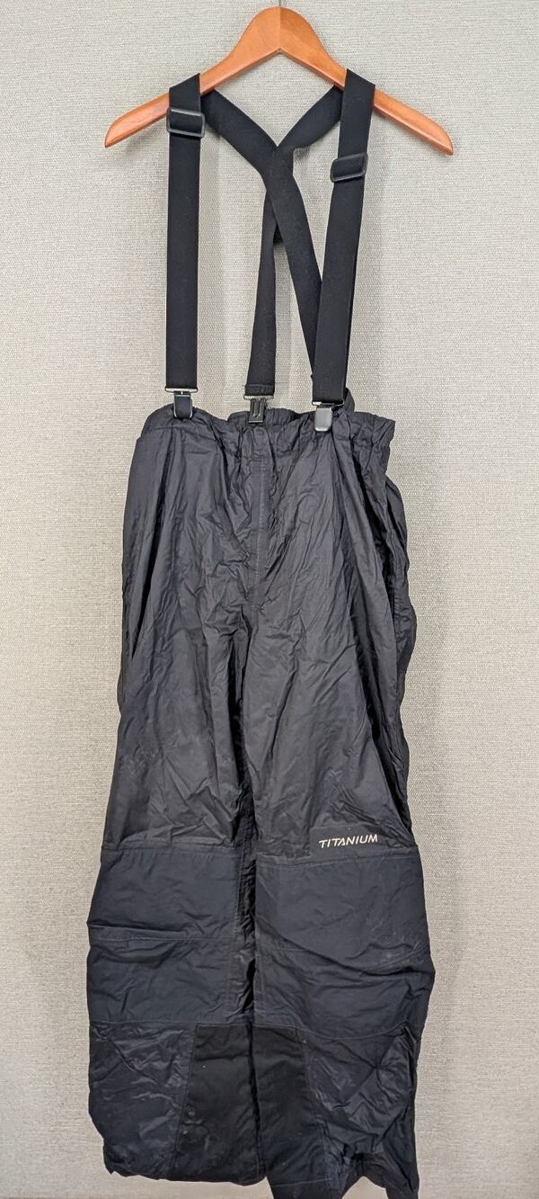 Columbia Titanium Omni Tech Ski Bib Overalls Winter Snow Pants Men Large